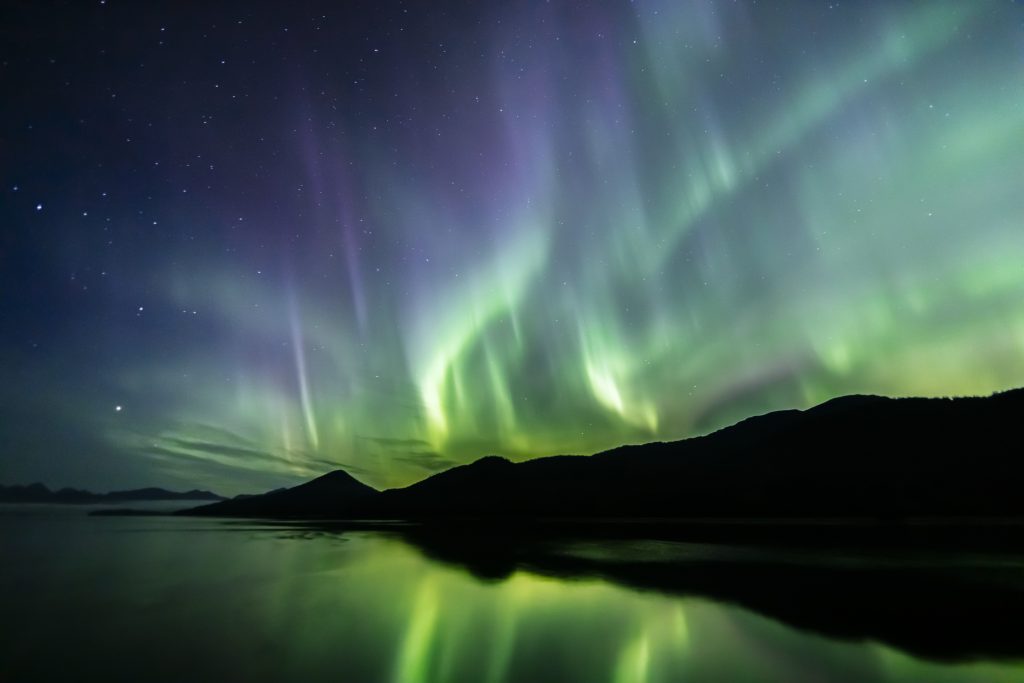 Aurora Borealis – northern lights – southeast Alaska