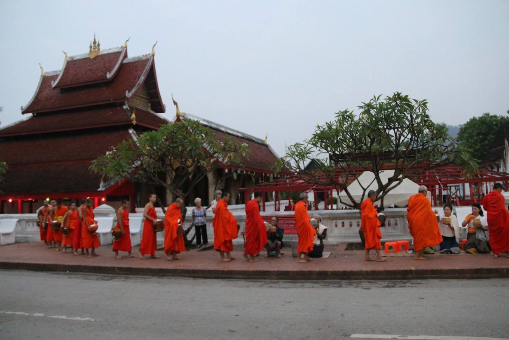 Alms Giving Luang Prabang