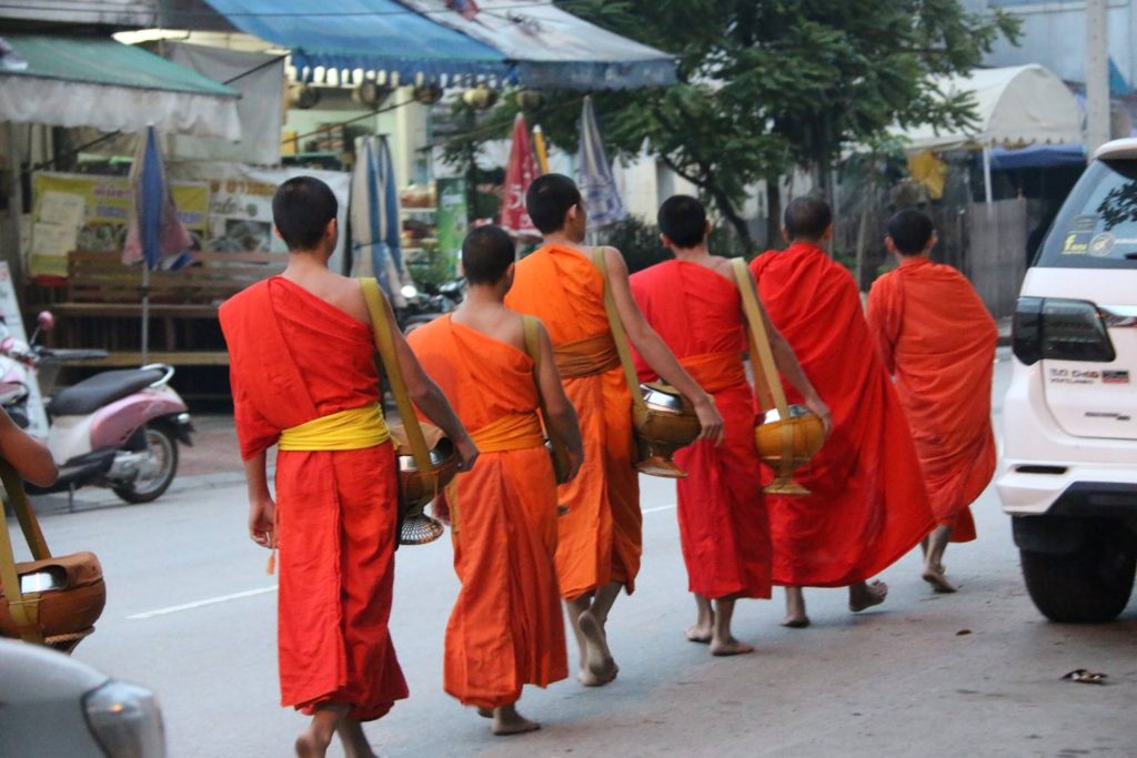 Alms Giving Luang Prabang 2